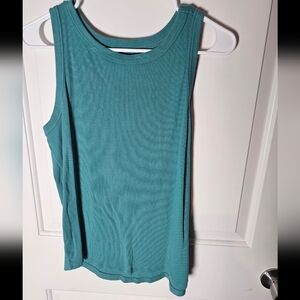 Terra & Sky Teal Tank Top 0x 14w